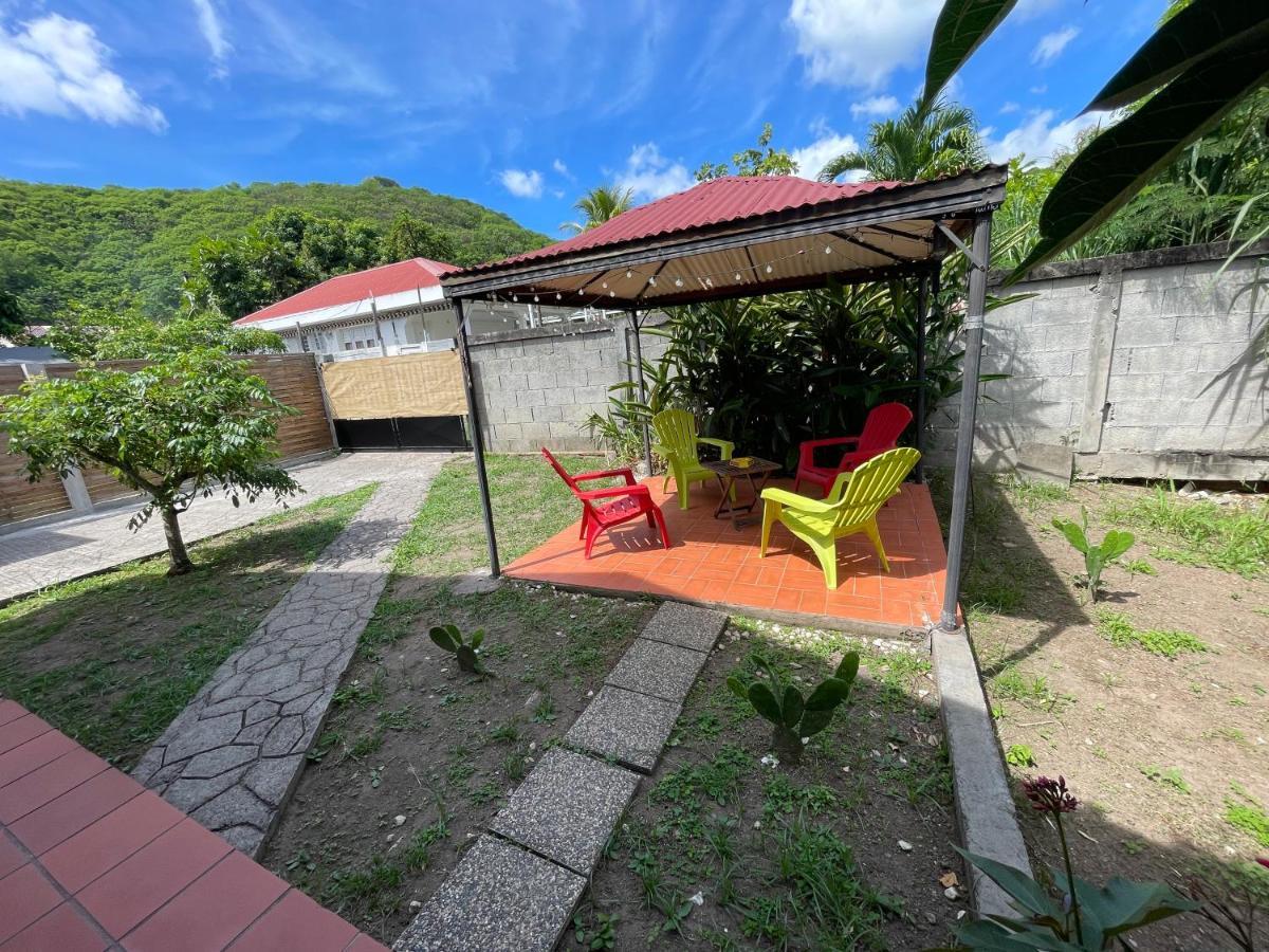 Le Gaspardo , 2 Chambres Climatisees , A 2 Mins A Pied De La Plage , Wifi , Jardin Clos, Parking ,Sans Vis-A-Vis Le Carbet Esterno foto